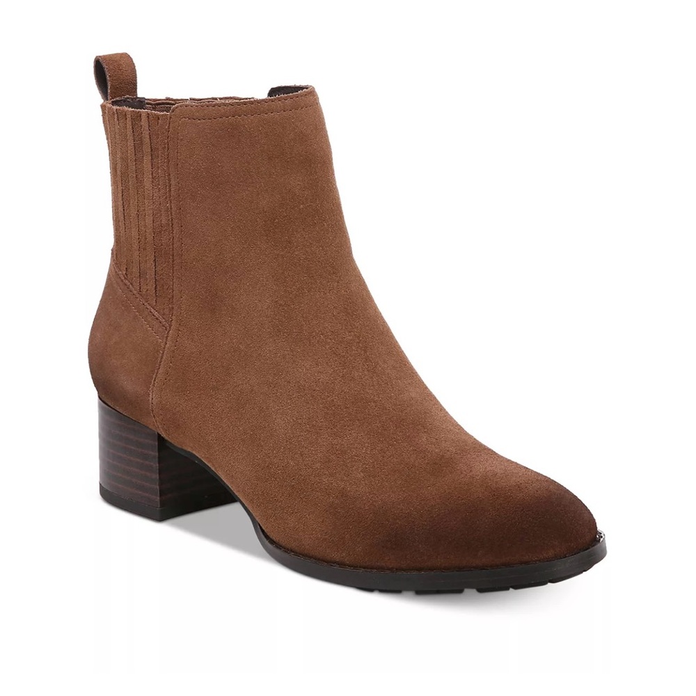 Sam Edelman Kaiti Chelsea Boot Walnut Suede Women